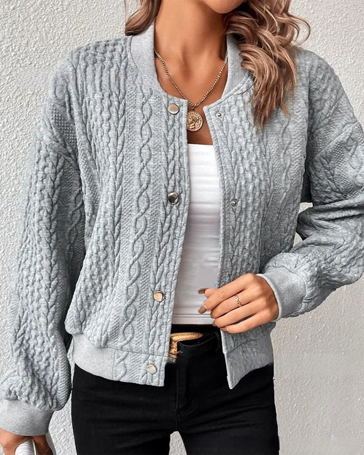Levoire | Veste Bomber Élégante Gris