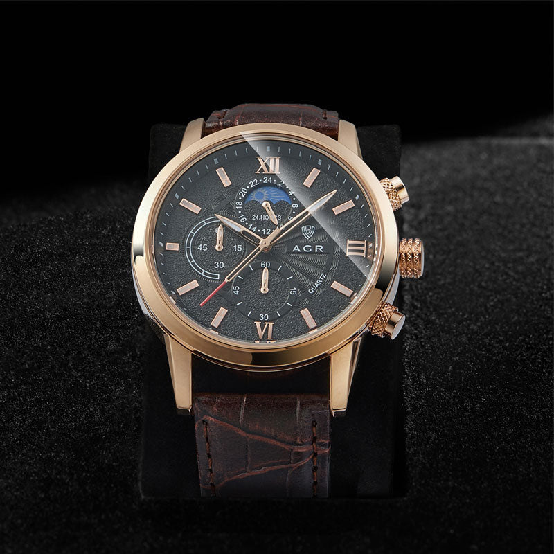 Levoire | De Luxe En Cuir Avec Mouvement À Quartz