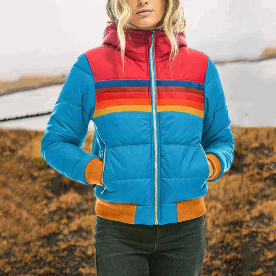 Levoire | Veste Épaisse Pour Femmes Lueur bleue