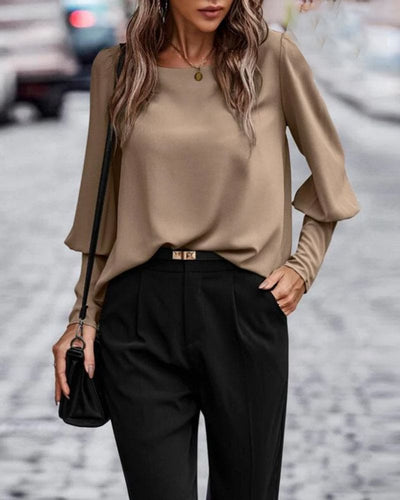 Levoire | Blouse Avec Des Manches Bouffantes