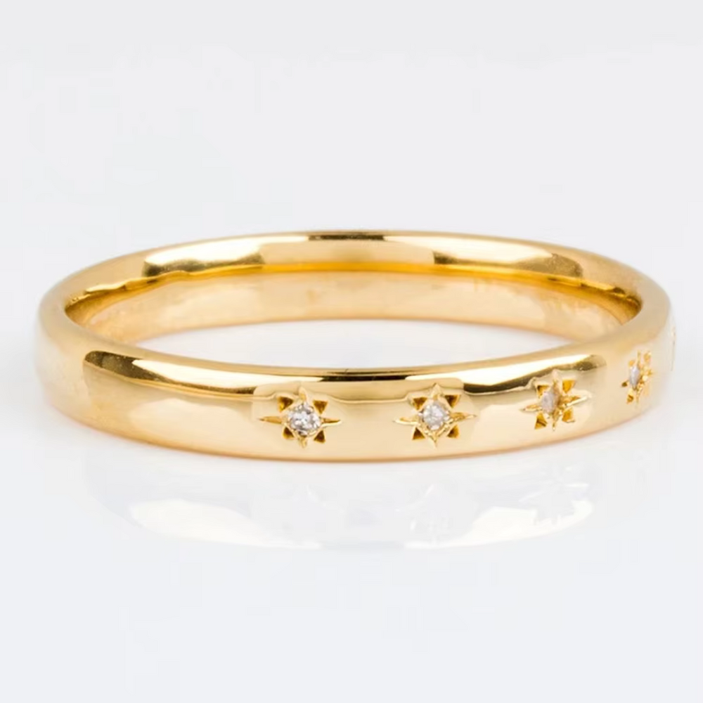 Levoire | Collecte De Vin Or Et Bague En Zirconium Or