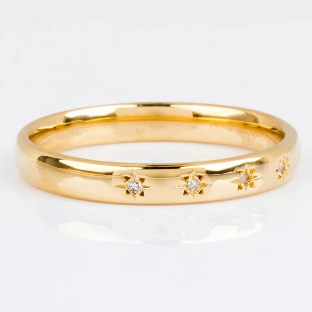 Levoire | Collecte De Vin Or Et Bague En Zirconium Or