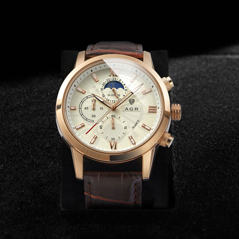 Levoire | De Luxe En Cuir Avec Mouvement À Quartz