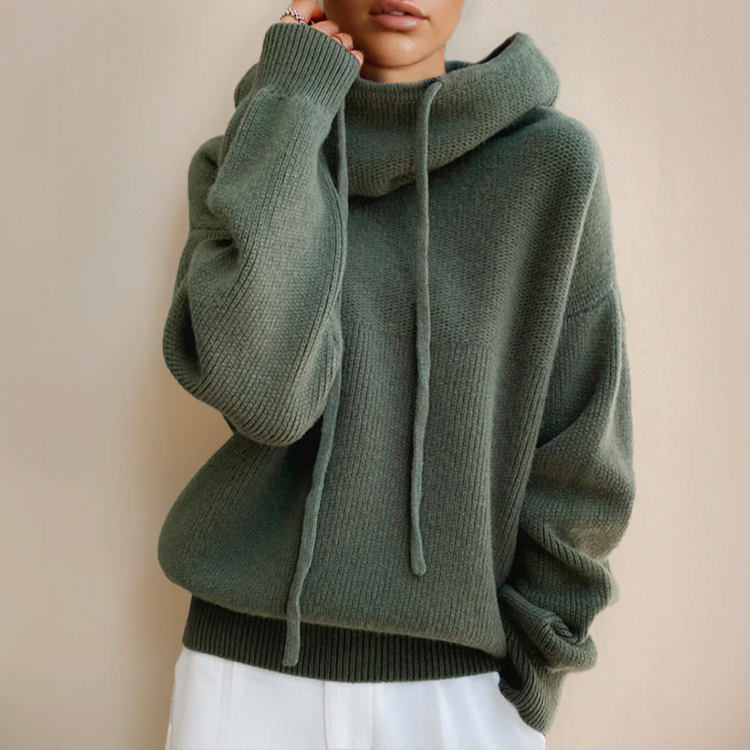 Levoire | Robe Élégante Col V Femme Vert M