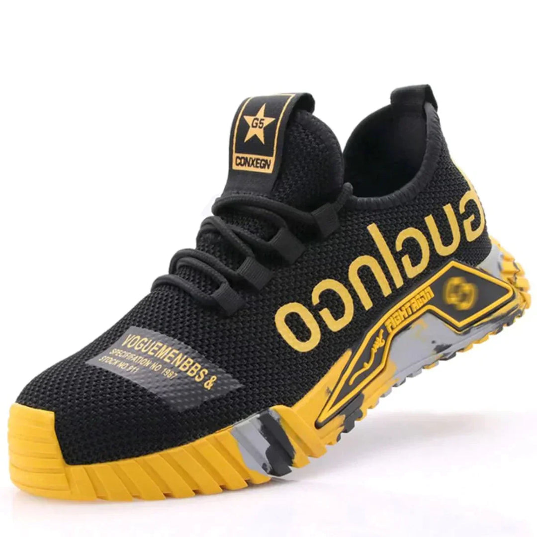 Levoire | Chaussures De Sécurité Pour Hommes Jaune