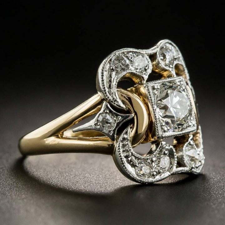 Levoire | Viinijuhla Zirconium Bague En Or Or 10