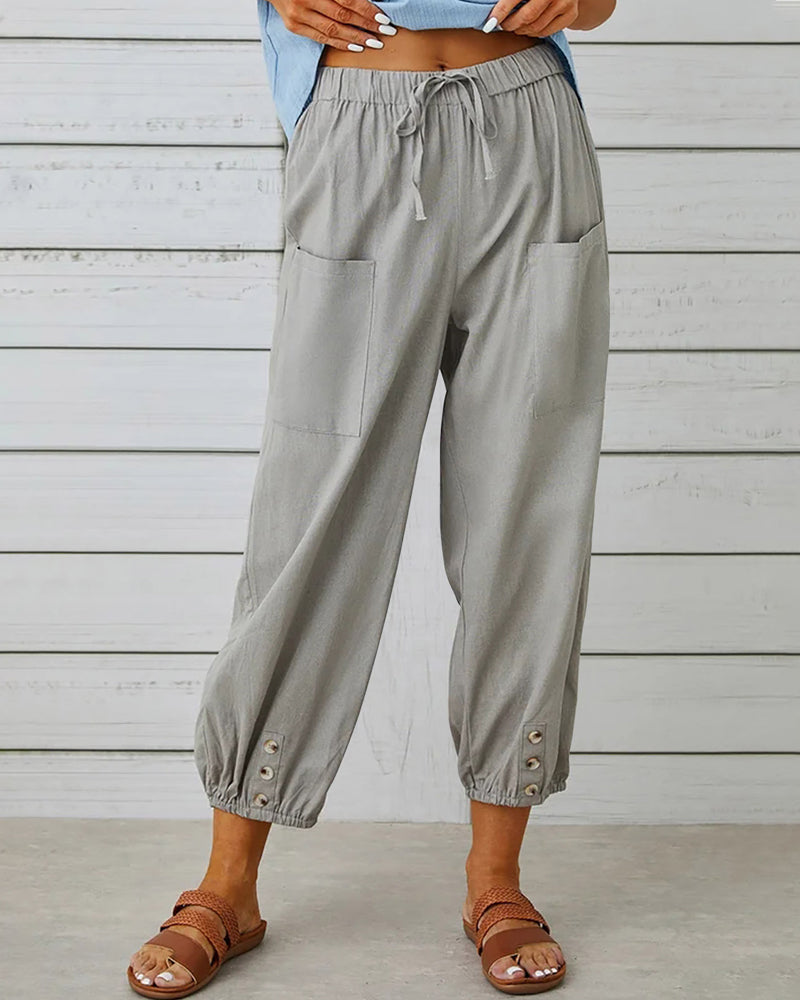Levoire | Pantalon Tendance Et Confortable Gris