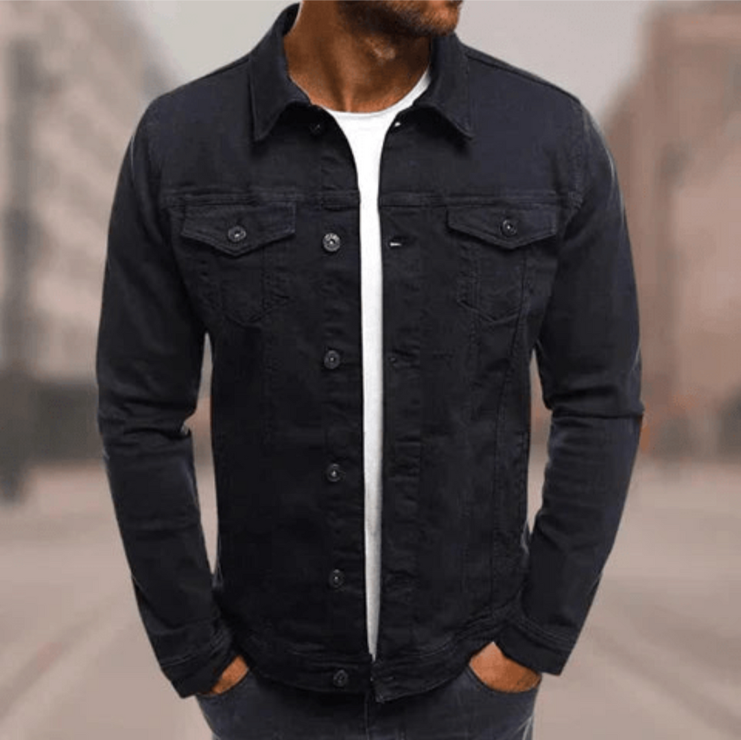 Levoire | Jeansjacke FR Hommes FR Le Look Détendu Noir