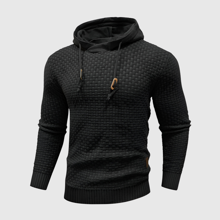 Levoire | Pull À Capuche Pour Hommes Noir