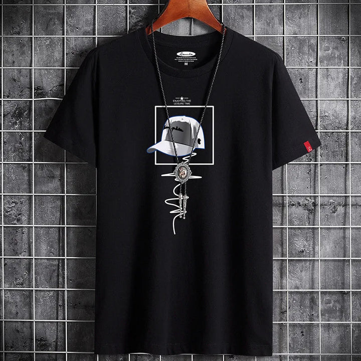 Levoire | Décontracté & T-Shirt Élégant Noir