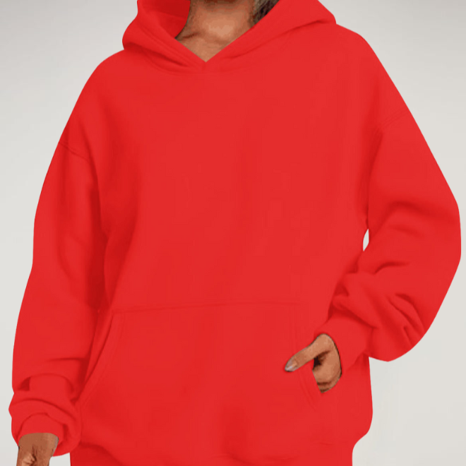 Levoire | Sweat à capuche long avec poches Rot