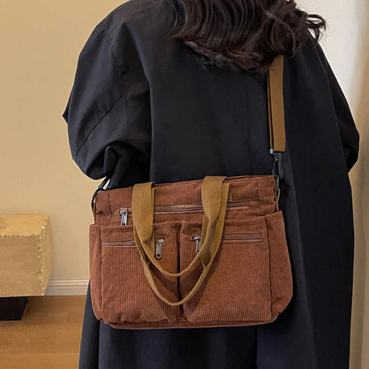 Levoire | Sac À Double Fermeture Éclair Braun