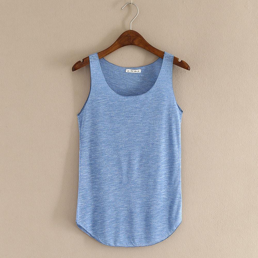 Levoire | Débardeur avec Tissu Légère et Confortable pour Femmes Bleu