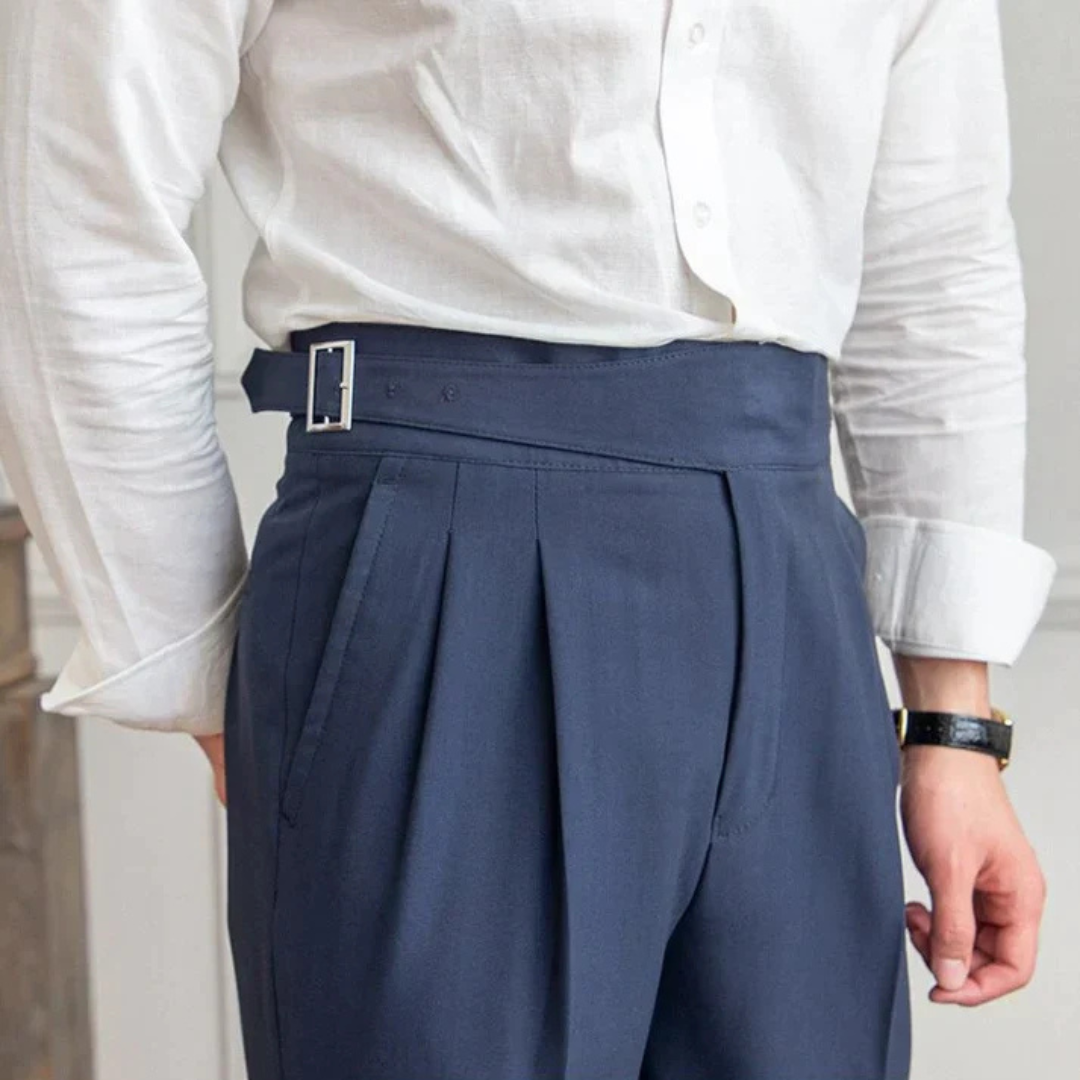 Levoire | Pantalon De Course Pour Hommes Marine bleu