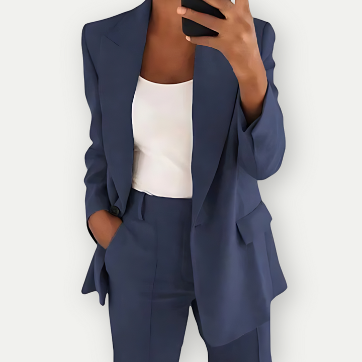 Levoire | Veste Premium Série Pour Femmes Bleu foncé