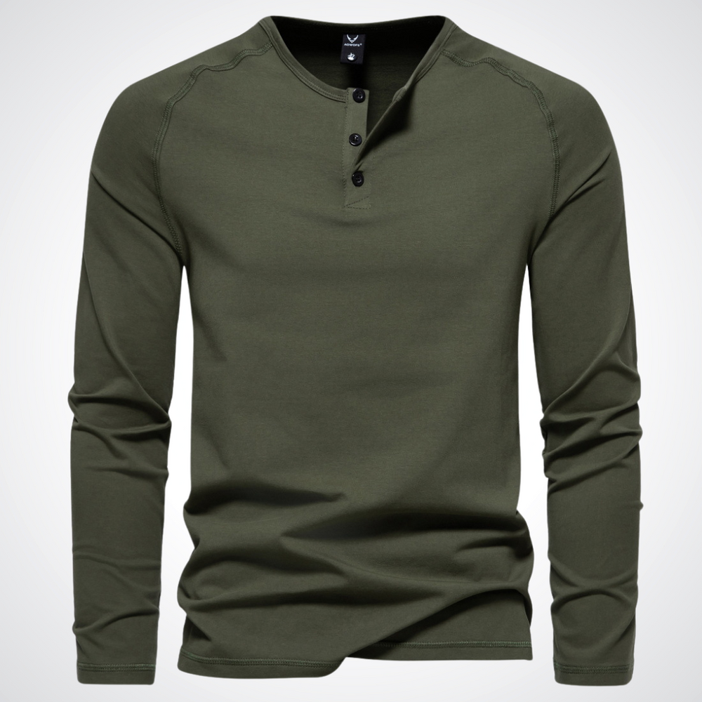 Levoire | Chemise À Manches Longues Vert