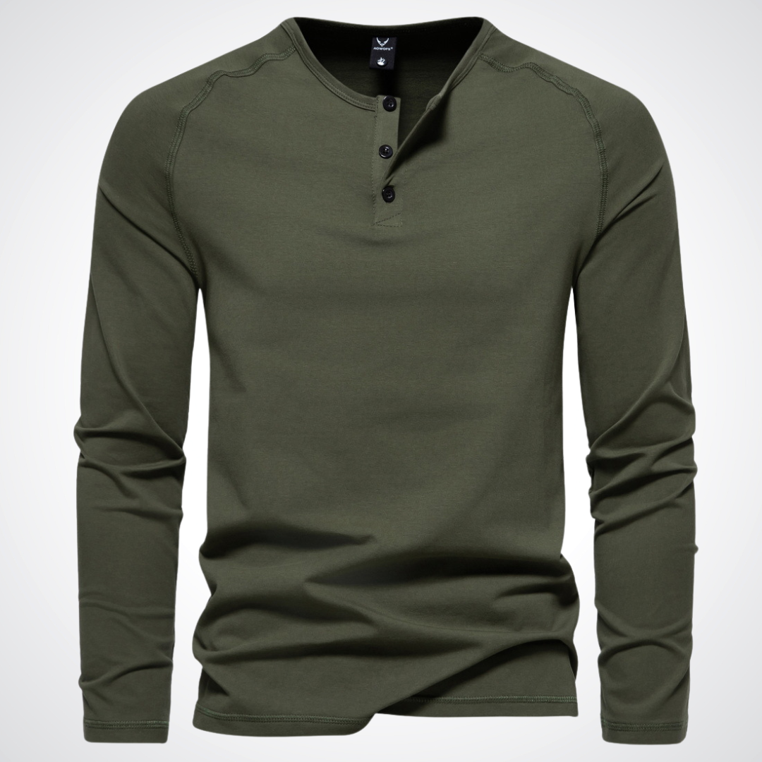 Levoire | Chemise À Manches Longues Vert