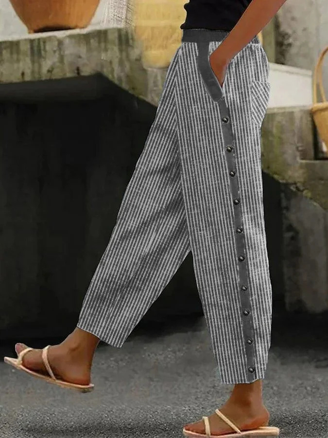 Levoire | Pantalon Confortable Pour Femmes Pour Tous Les Jours Gris clair