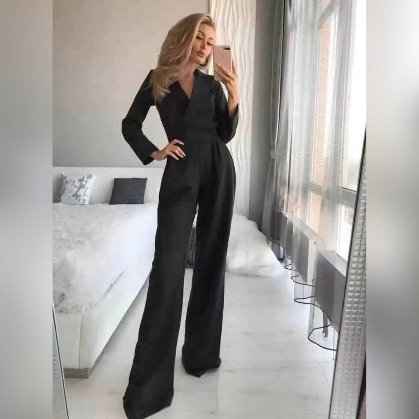 Levoire | Combinaison Élégante Pour Femmes Noir