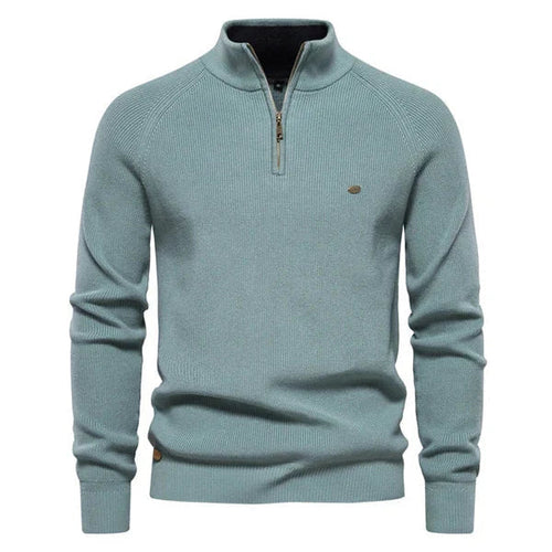 Levoire | Pull À Col Rond Pour Hommes En Coton Tricoté