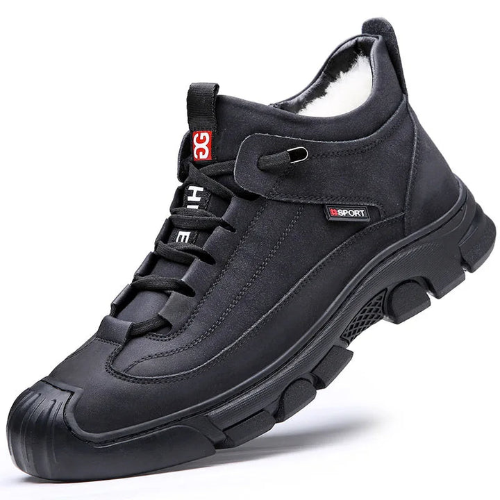 Levoire | bottes chaudes et confortables Noir