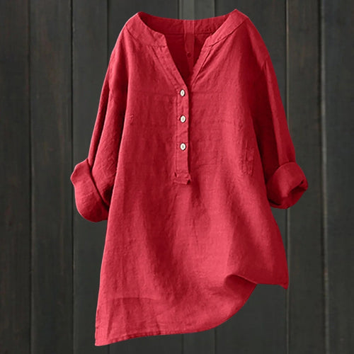 Levoire | Blouse Élégante Et Polyvalente Avec Patte De Boutonnage