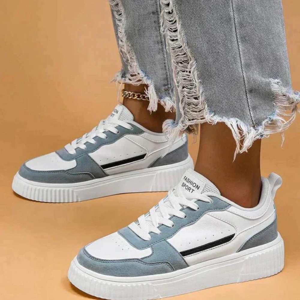 Levoire | Baskets À Lacets Confortables Et Décontractées Pour - Hommes - Léger Bleu