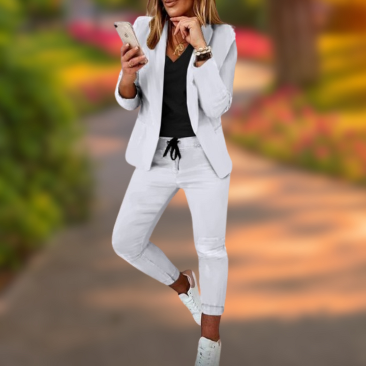 Levoire | Robe élégante pour femme Bianco