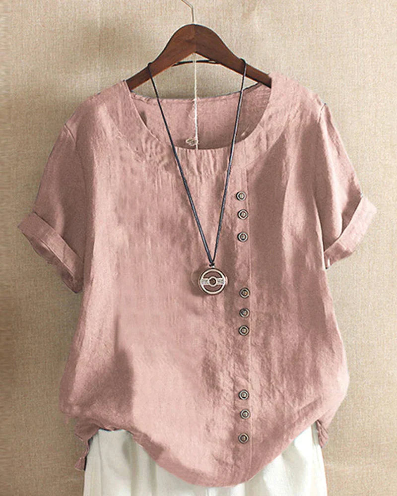 Levoire | Elégante chemise d'été pour femme Rose