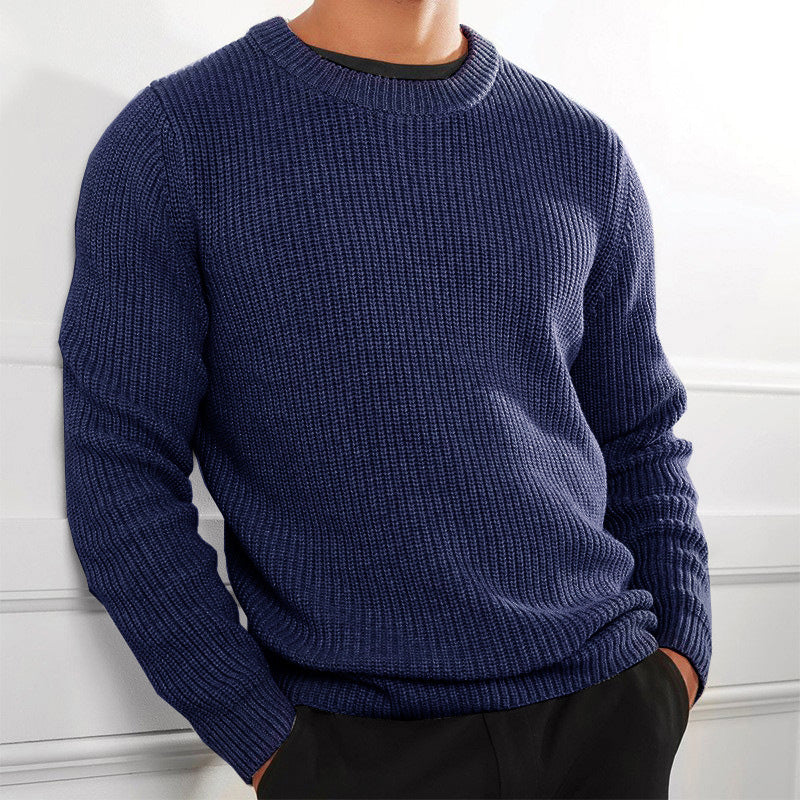 Levoire | Pull En Maille FR Hommes FR L'Hiver Bleu
