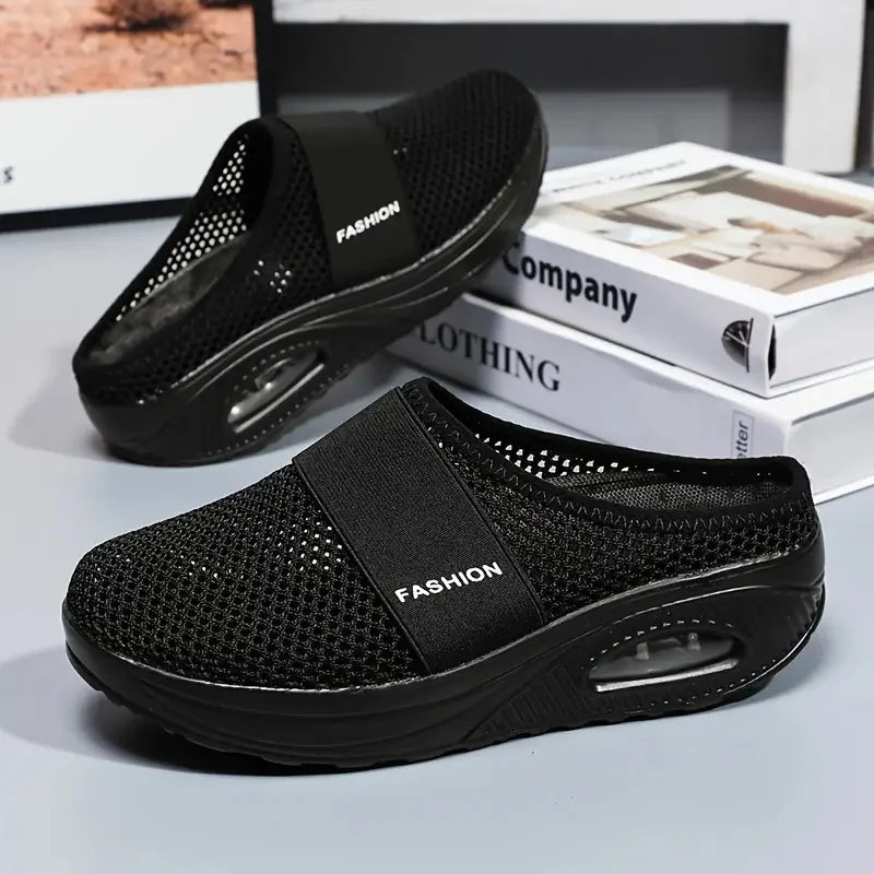 Levoire | Baskets Femme Ilmeikkäät avec Air Cushion Noir