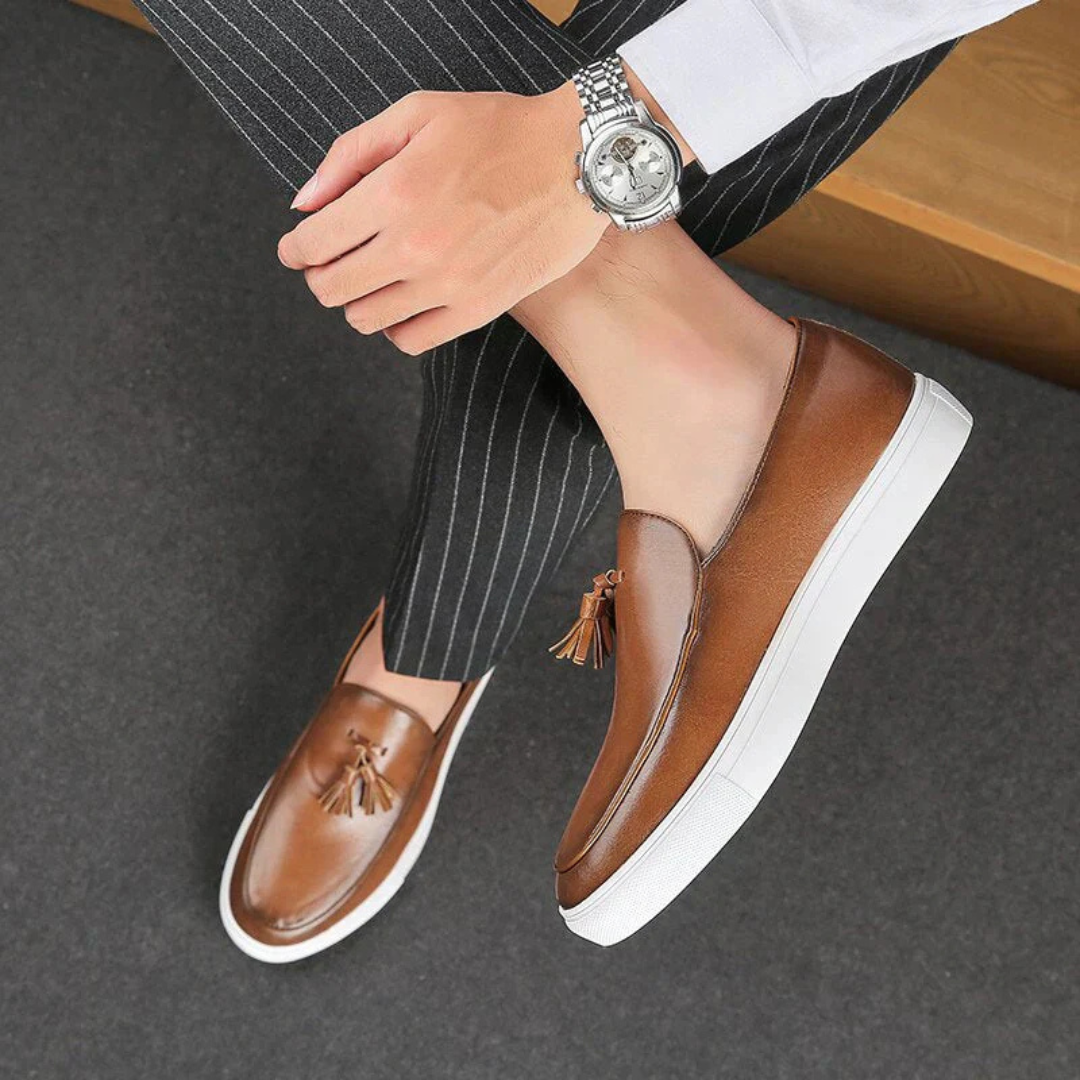 Levoire | Pantalon Confort Homme Braun