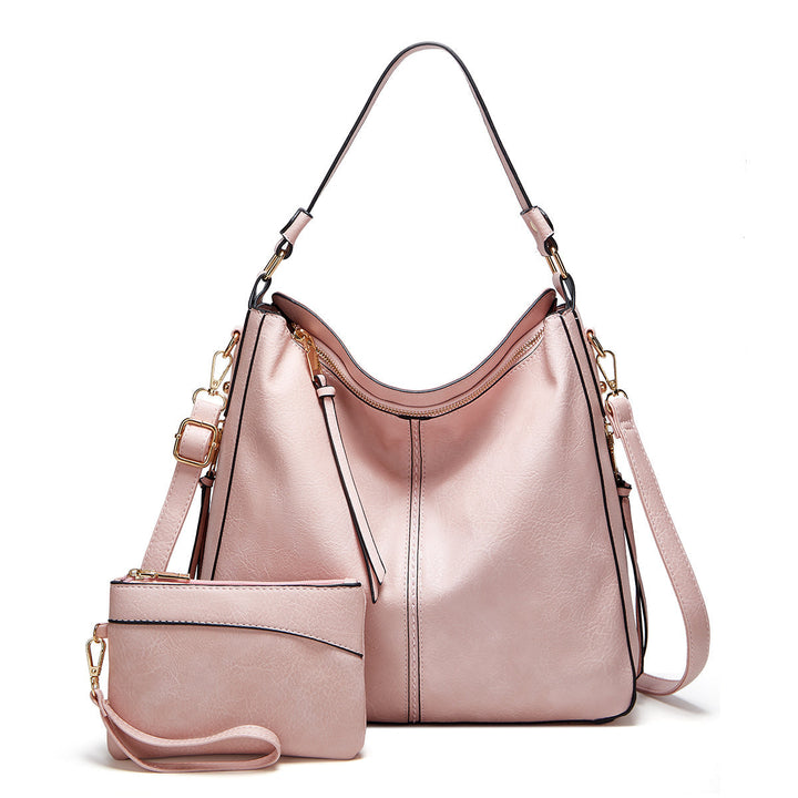 Levoire | Sac En Cuir Avec Grande Capacité Et Poches Latérales Setti rose