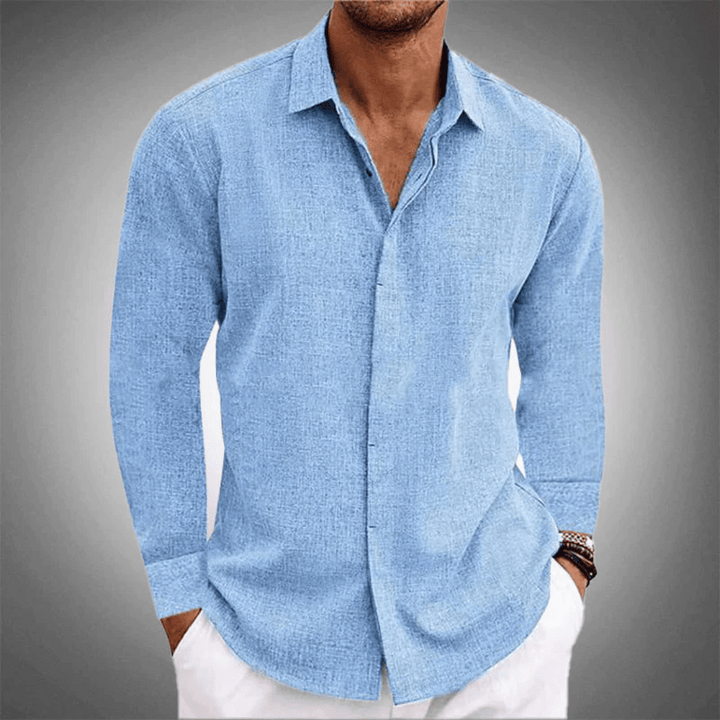 Levoire | Romano - T-shirt multicolore Skyline Bleu