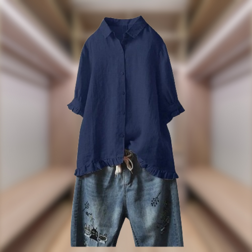 Levoire | Chemise élégante en tissu naturel