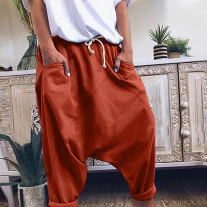 Levoire | Pantalon large pour femmes Rot
