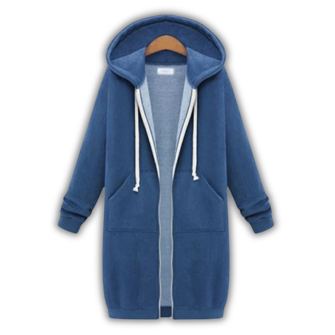 Levoire | Veste À Capuche Elzna Bleu