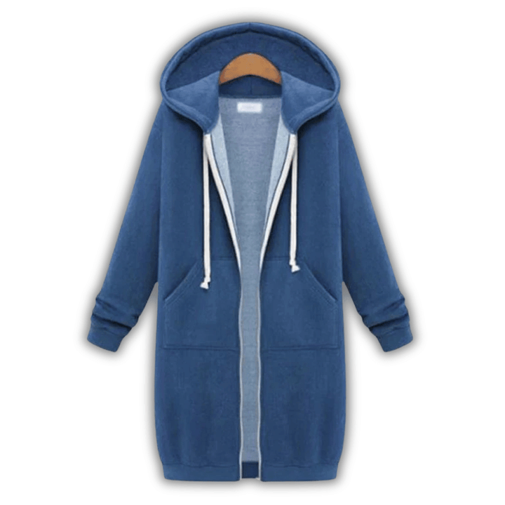 Levoire | Veste À Capuche Elzna Bleu