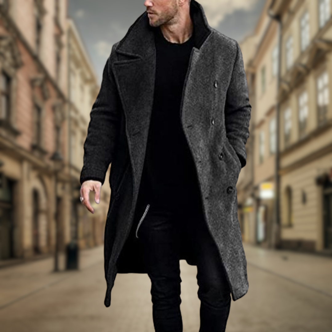 Levoire | Manteau élégant et confortable Gris Foncé