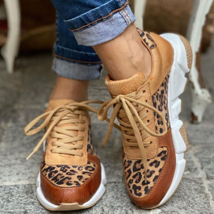 Levoire | Baskets Avec Motif Léopard