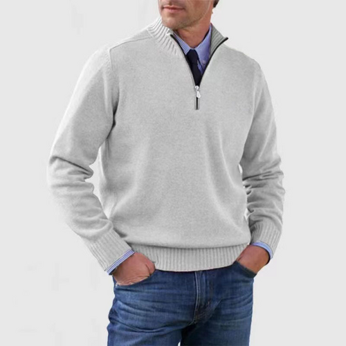 Levoire | Pull Avec Demi-Zip Pour Un Look Élégant Et Confortable