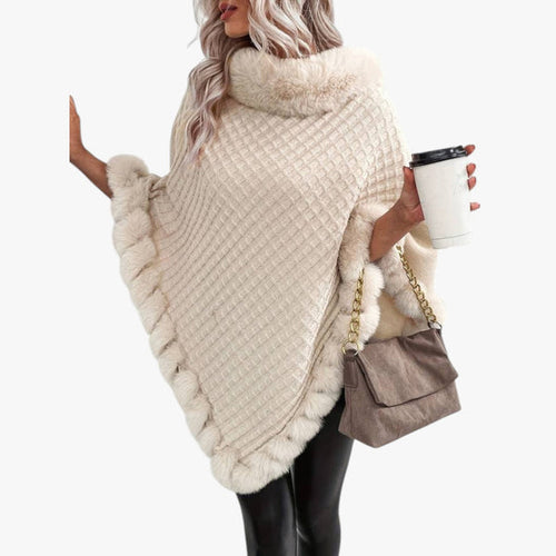 Levoire | Poncho Élégant Au Look Moderne