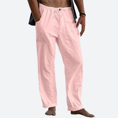 Levoire | Pantalon en lin décontracté pour hommes Pantalon d'été idéal pour hommes