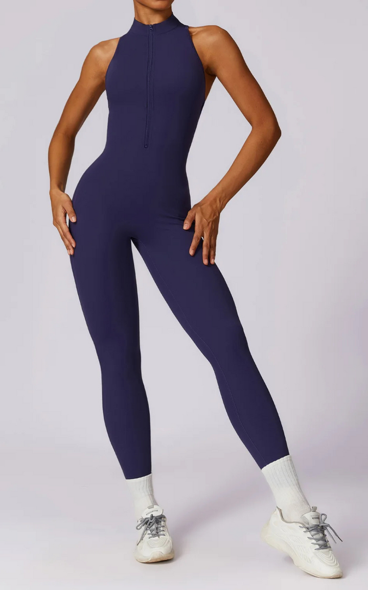 Levoire | Sport Femmes Taillée Dos Ouvert Performance Bleu