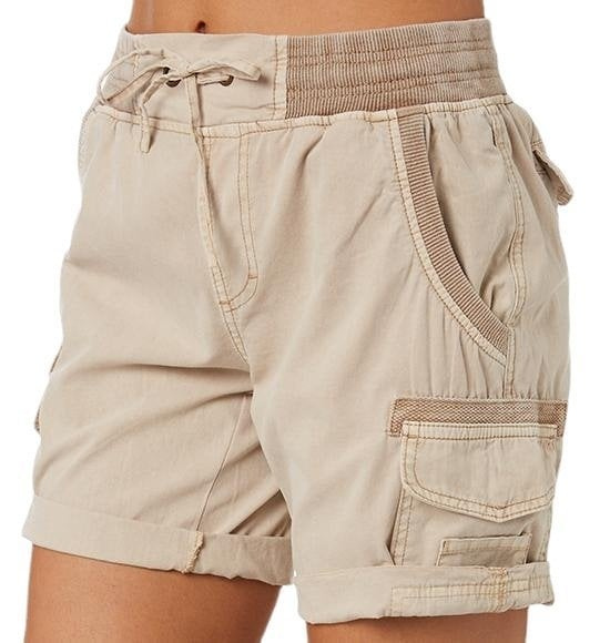Levoire | Short Cargo Utility Femme Pantalon Court Khaki