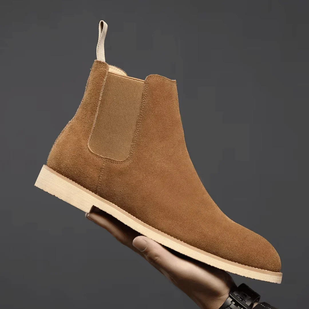 Levoire | Chaussures en Cuir Souple Brun clair