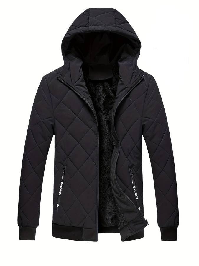 Levoire | Veste Pour Hommes Chaude Et Stylée Noir