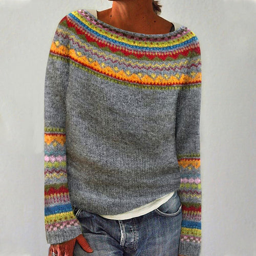 Levoire | Pull En Tricot Rétro Pour Femmes Chaud Et Confortable