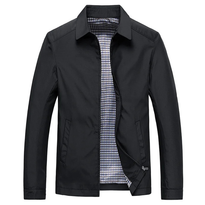 Levoire | Veste élégante pour hommes imperméable Noir