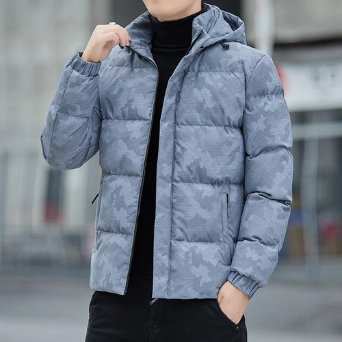 Levoire | Fleece Doudoune Jacket Hommes Capuche